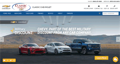 Desktop Screenshot of clickonclassic.com